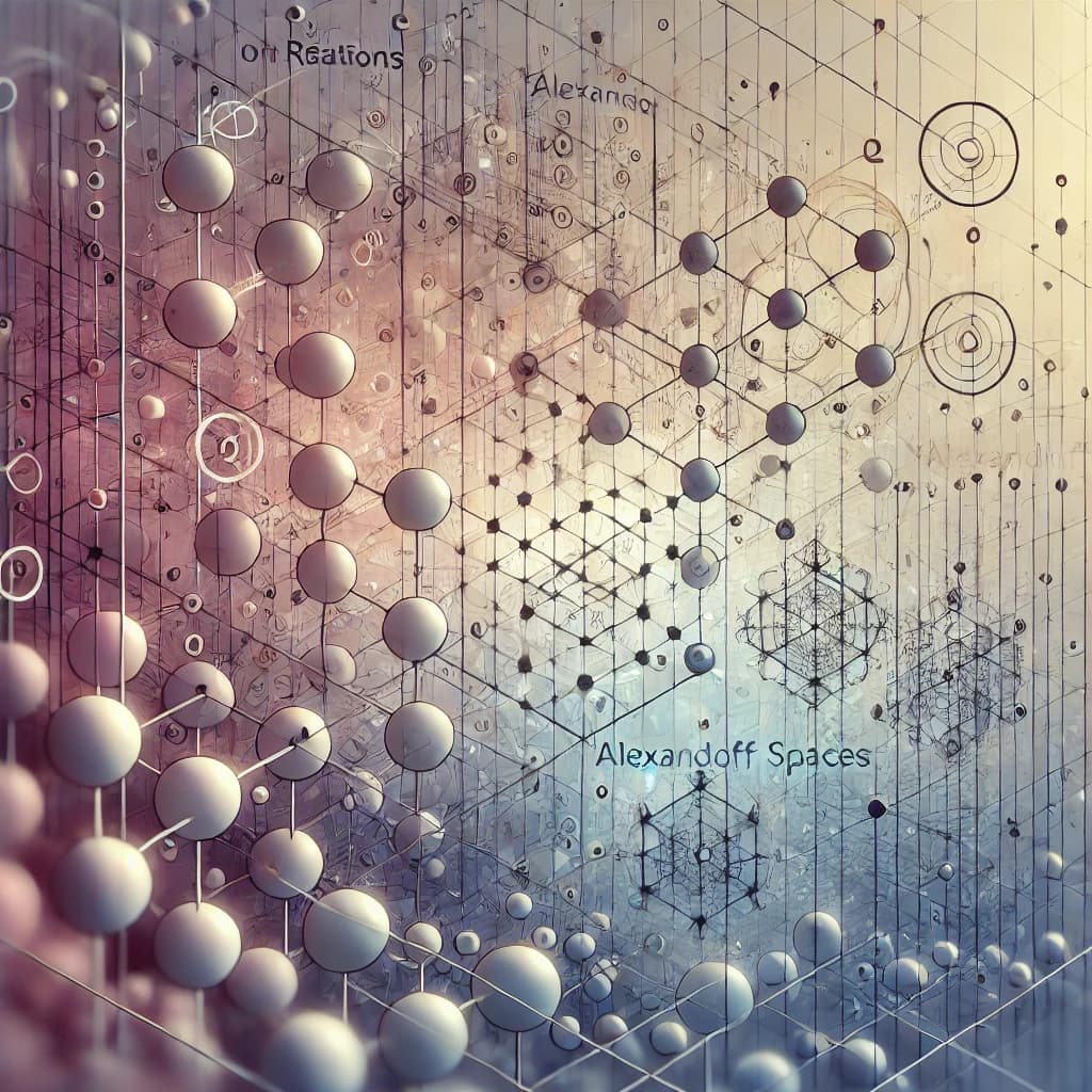 Bachelor Thesis, Topologies, Binary Relations and (Di)Graphs